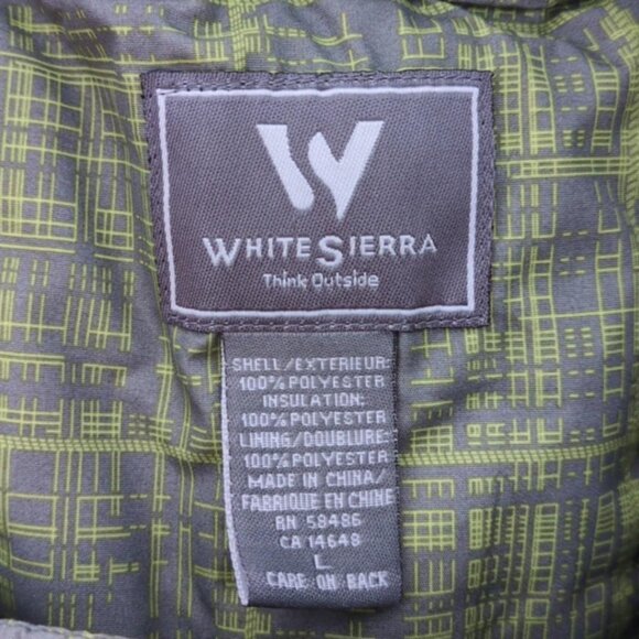 White Sierra Snowboard Ski Pants Youth Sz Large Green 30 X 27 Winter Sports Snow - Picture 6 of 8